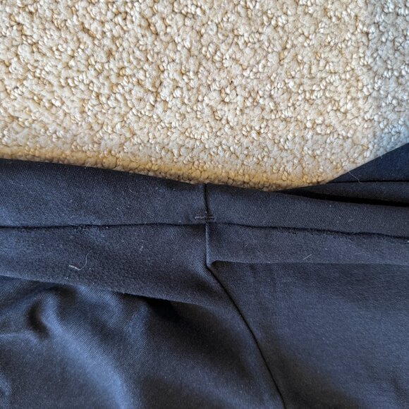 American Giant No-BS Pants Ponte Kick Flare Stretch Pull On Black Size 8 #136653 - Picture 12 of 14